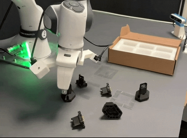 Fluid Robotic Arm Action